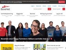 Tablet Screenshot of boverket.se